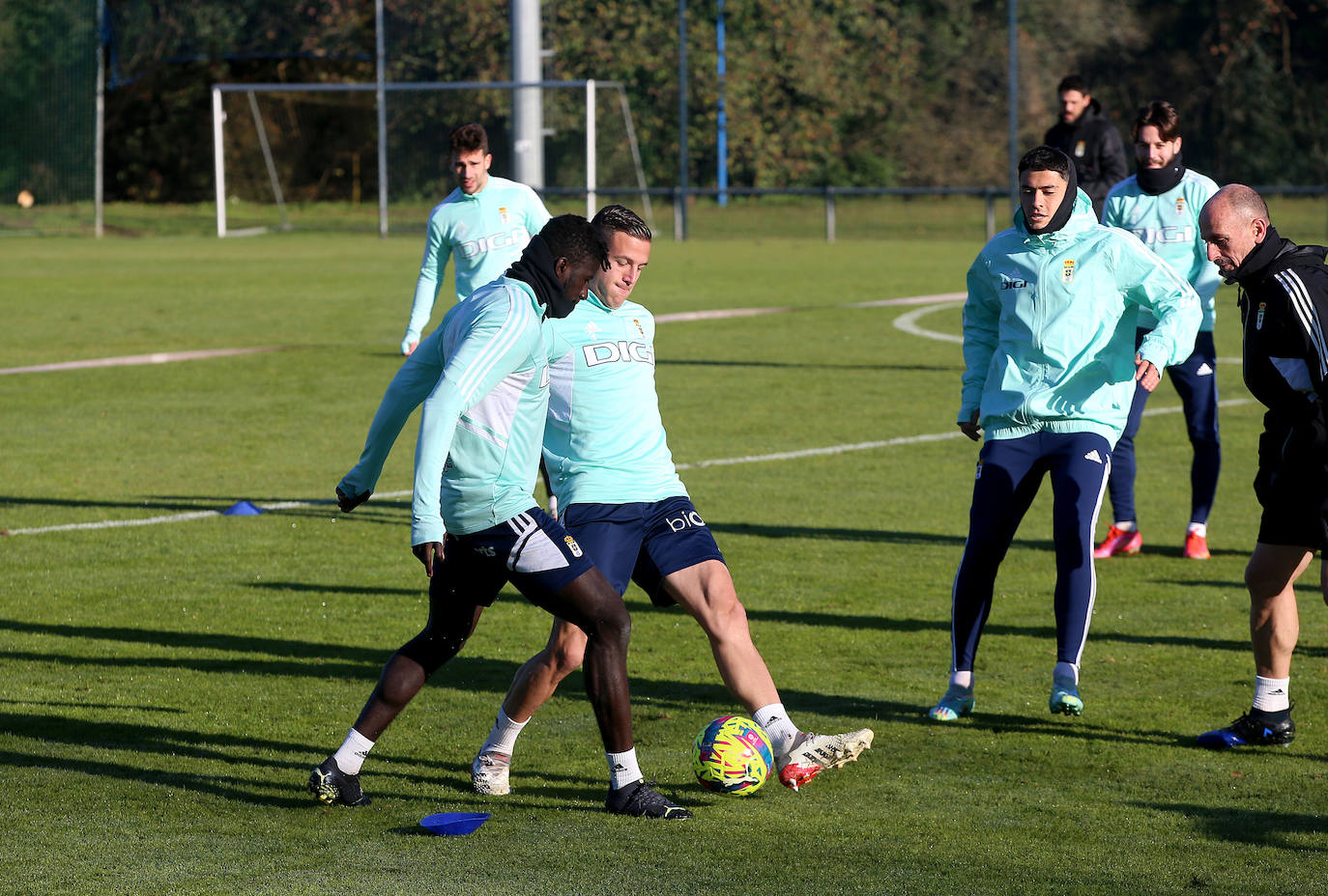 Fotos: Entrenamiento del Real Oviedo (04/12/2022)