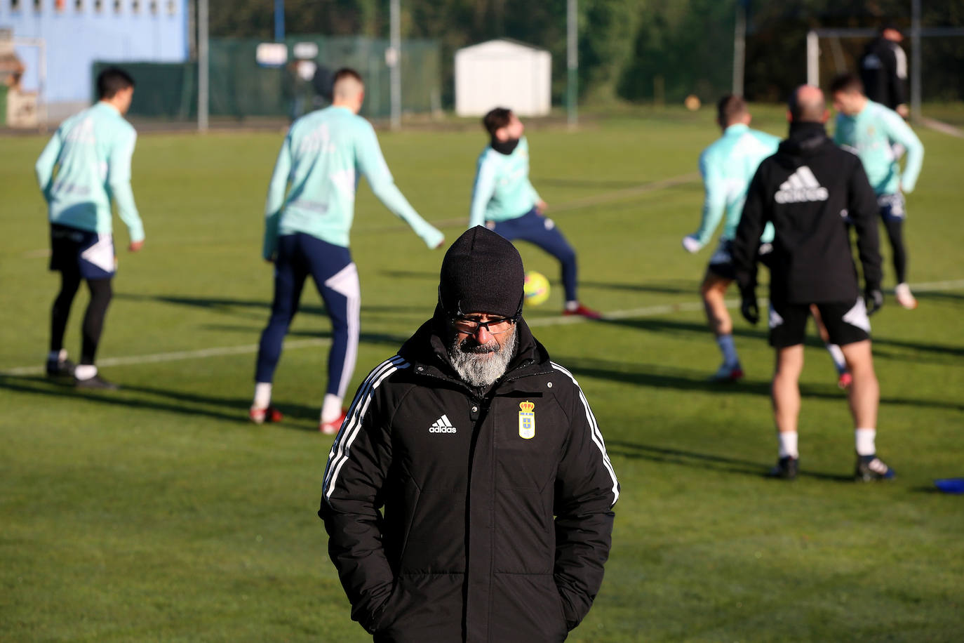 Fotos: Entrenamiento del Real Oviedo (04/12/2022)