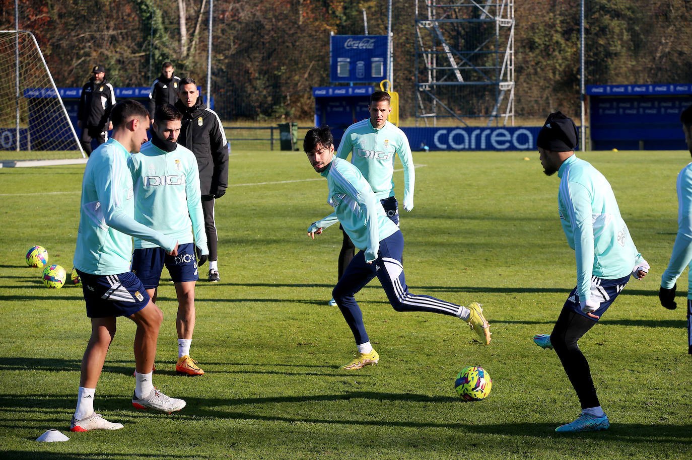 Fotos: Entrenamiento del Real Oviedo (04/12/2022)