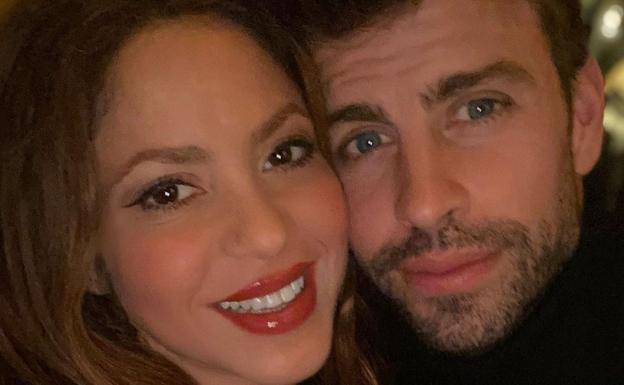  Shakira felicitó el pasado 14 de febrero a Piqué con esta romántica imagen. 