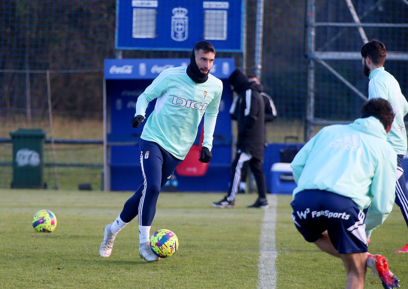 Fotos: Entrenamiento del Real Oviedo (05/12/2022)