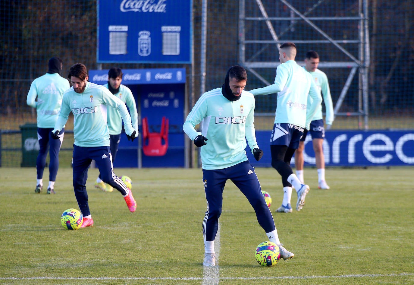 Fotos: Entrenamiento del Real Oviedo (05/12/2022)