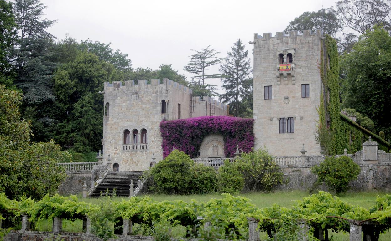 El Pazo de Meira en Sada, A Coruña.