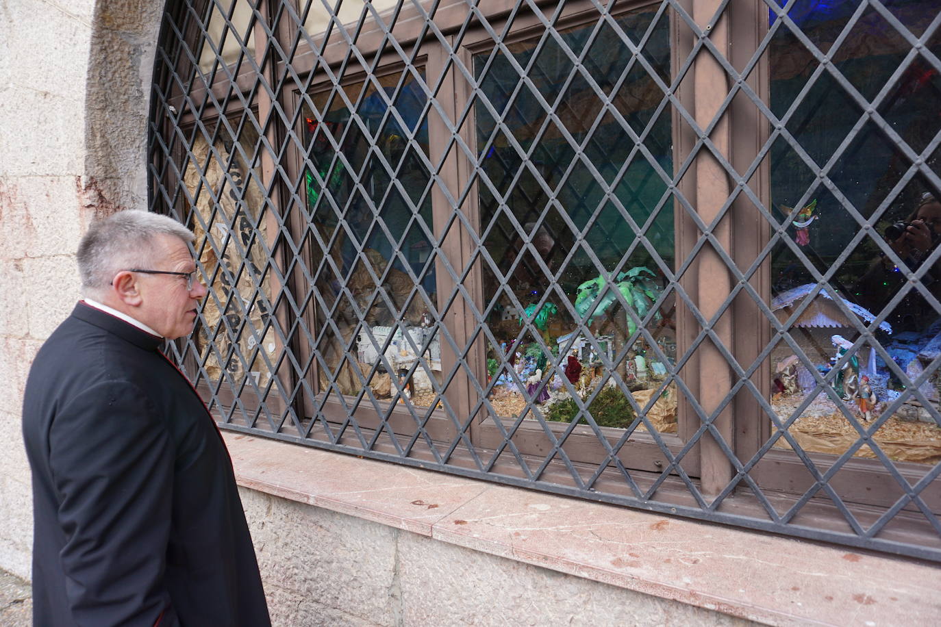 Fotos: Belenes detallistas en el Santuario de Covadonga