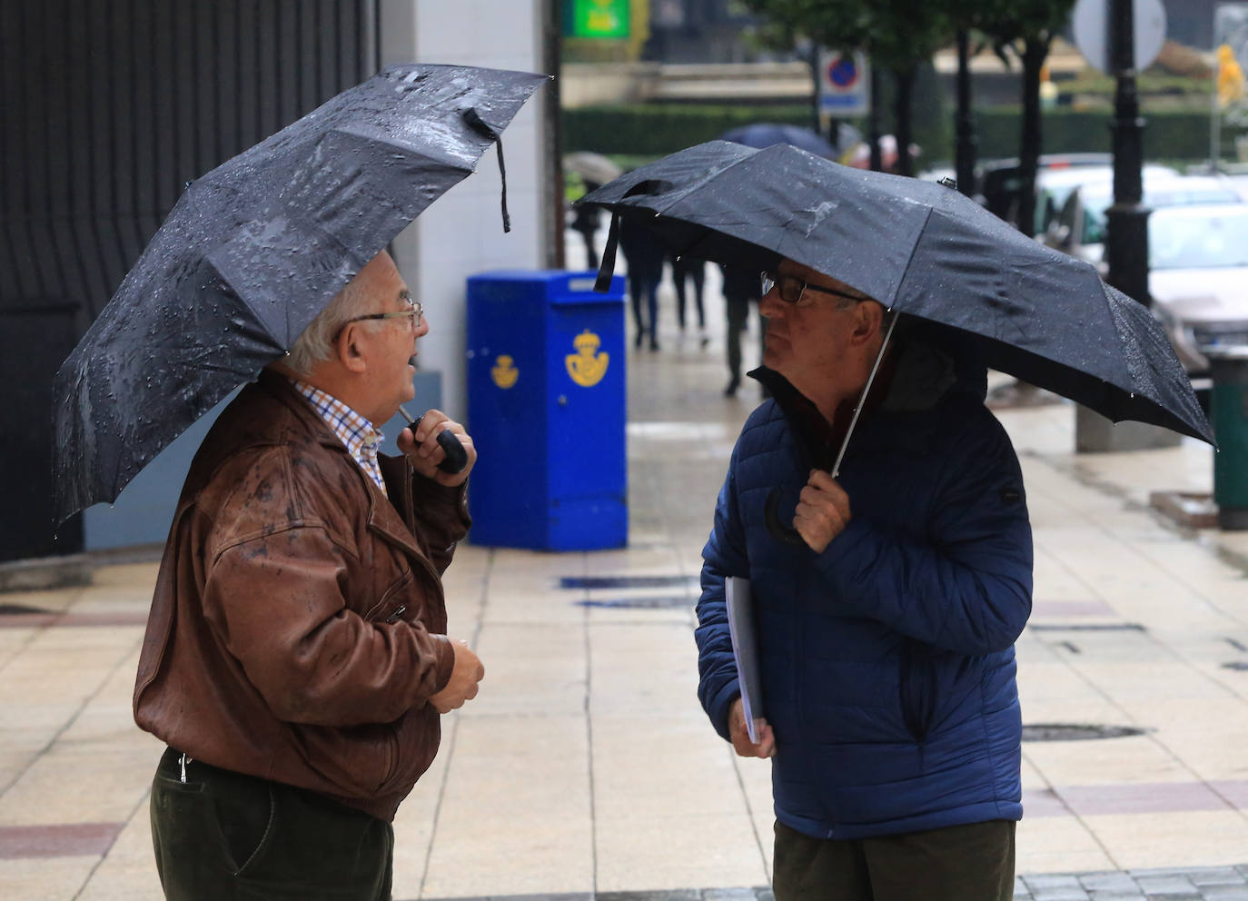 Fotos: Un frente cálido deja este lunes lluvias por toda la región