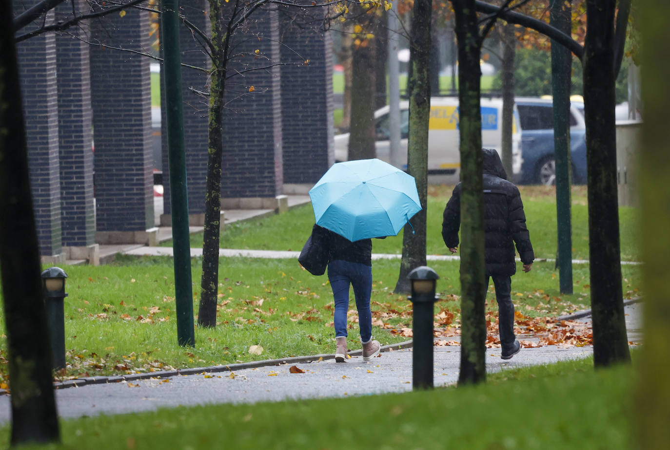 Fotos: Un frente cálido deja este lunes lluvias por toda la región