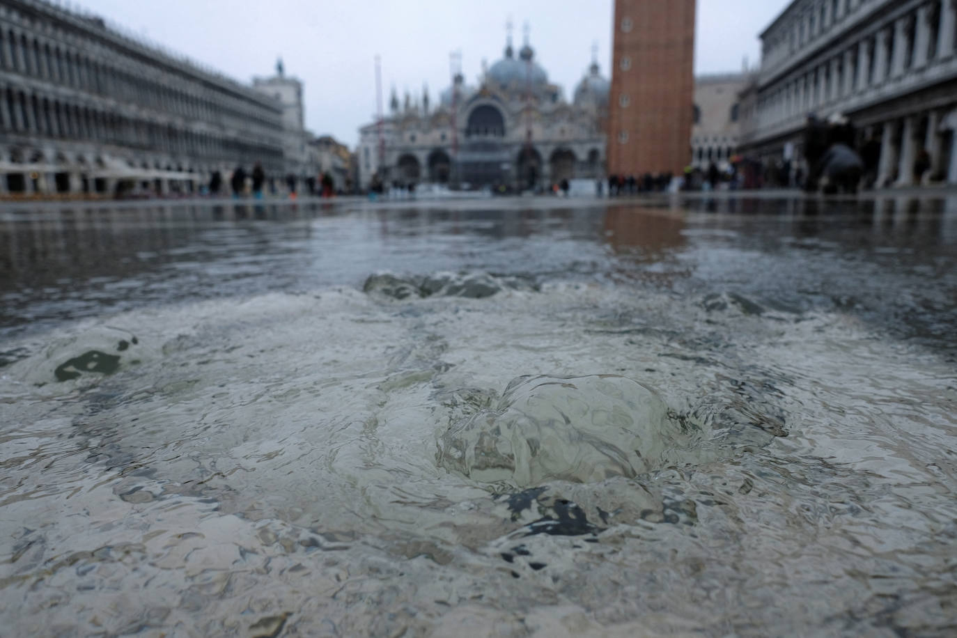 Fotos: Venecia inundada se protege frente a la &#039;Acqua alta&#039;