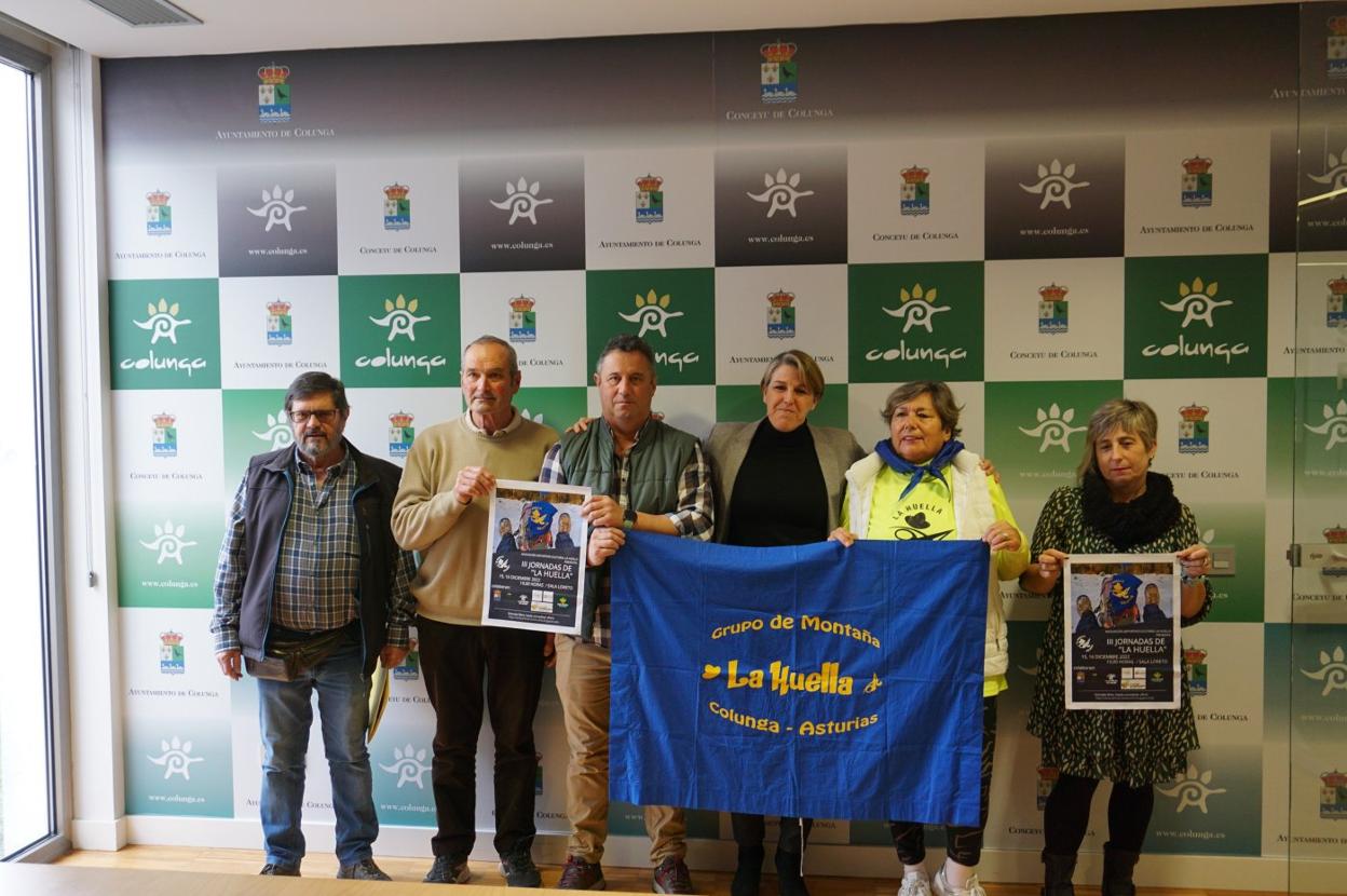 Presentación de las jornadas de La Huella en el Ayuntamiento. 