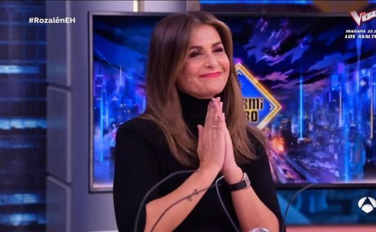 Nuria Roca fue la sustituta de Pablo Motos en 'El Hormiguero 3.0'. 