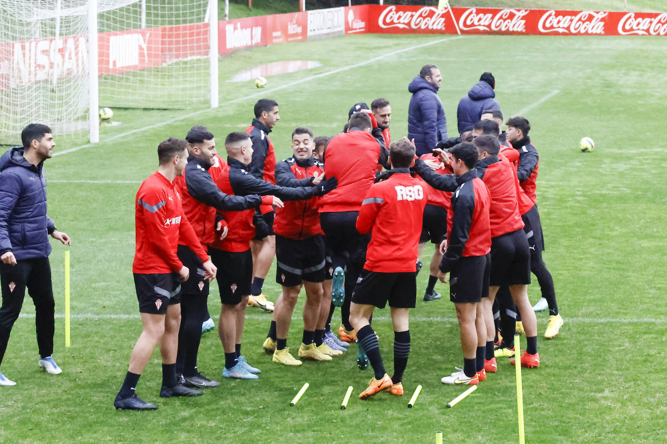 Fotos: Entrenamiento del Sporting (16/12/2022)