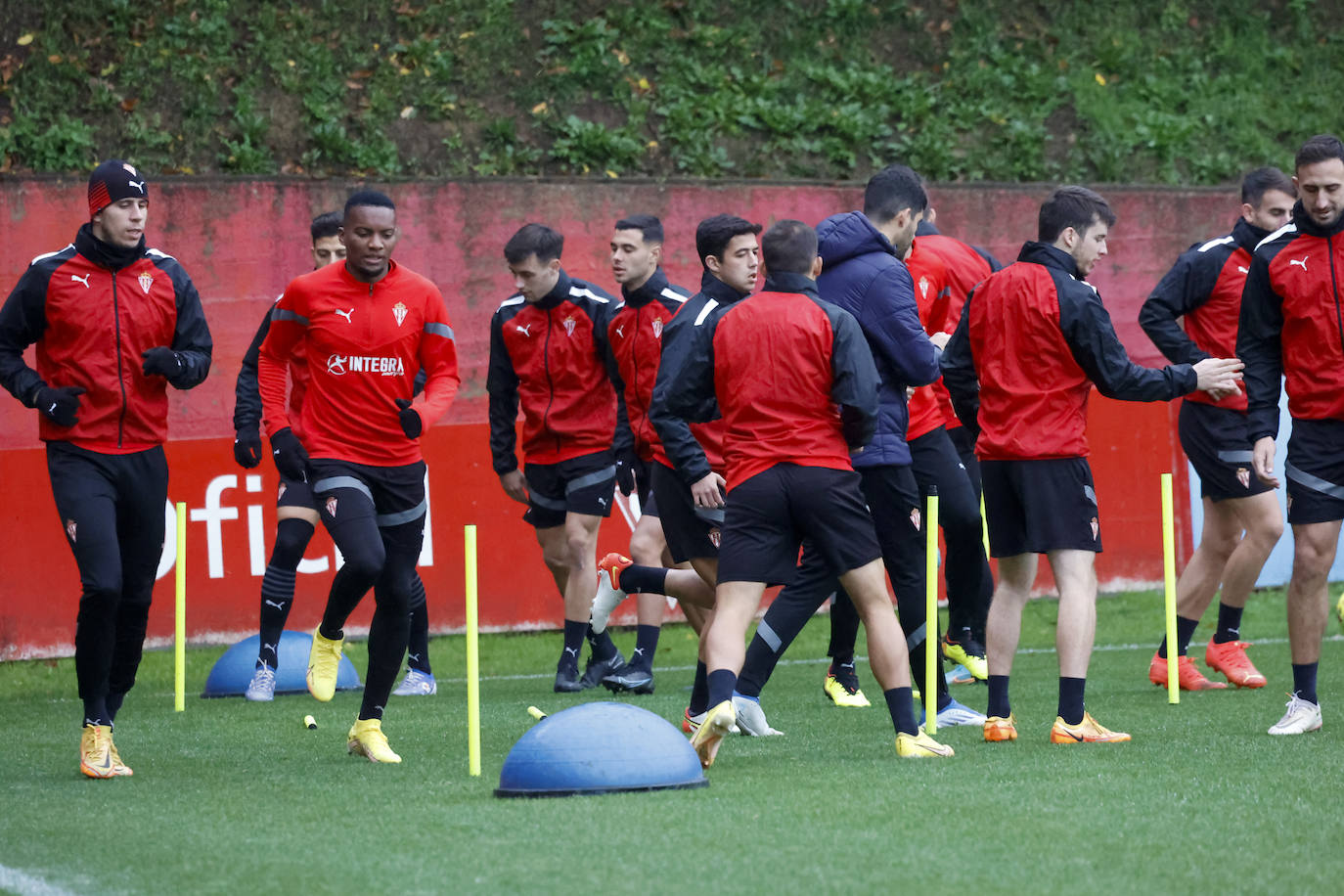 Fotos: Entrenamiento del Sporting (16/12/2022)