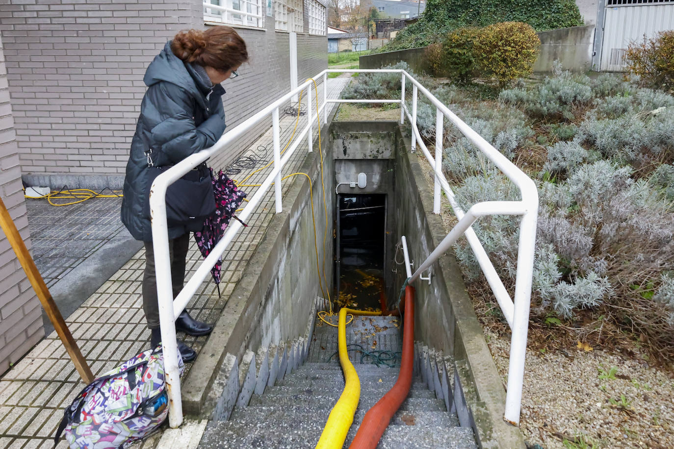 Fotos: Las fuertes lluvias causan incidentes en Gijón