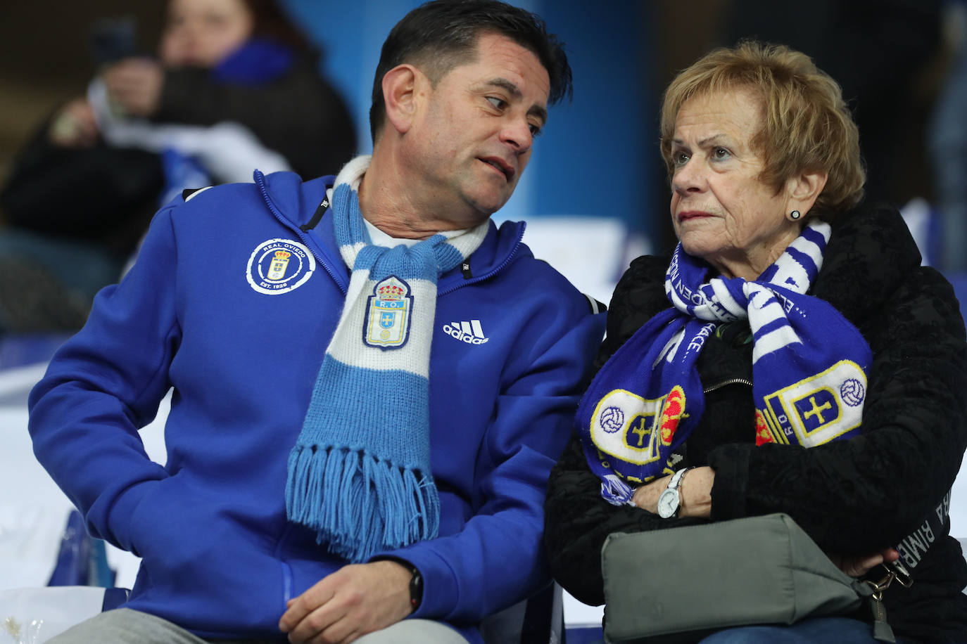 Fotos: ¿Estuviste en el derbi asturiano Real Oviedo - Sporting? ¡Búscate en el Tartiere!