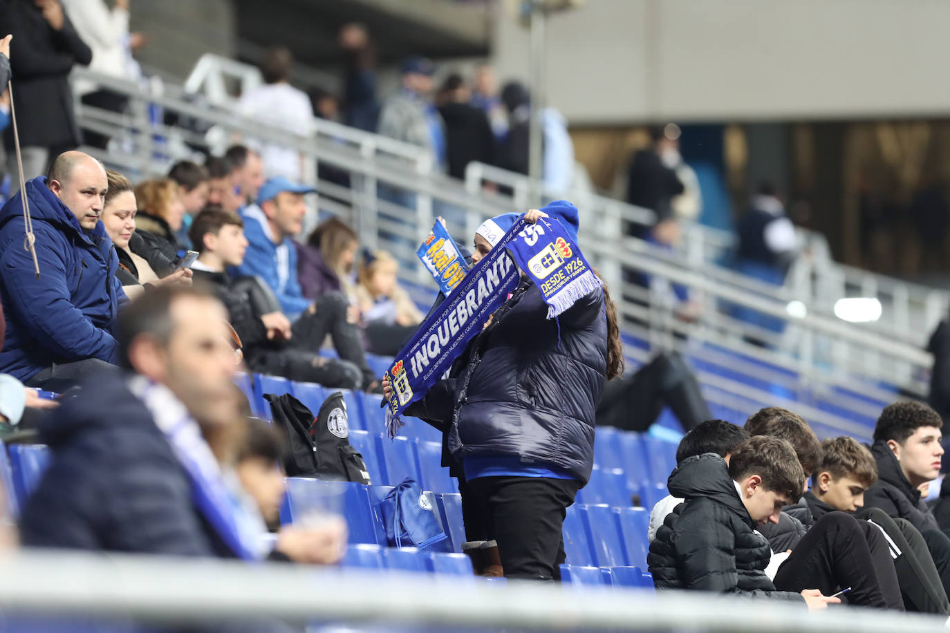 Fotos: ¿Estuviste en el derbi asturiano Real Oviedo - Sporting? ¡Búscate en el Tartiere!