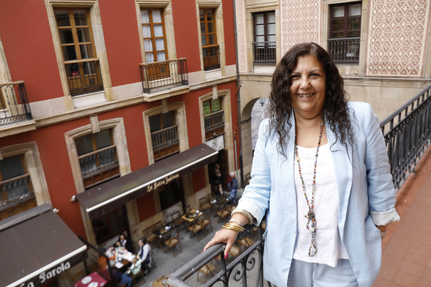 Marina Pineda, PSOE Gijón: «Deportividad, que reine el respeto entre ambas aficiones y, que gane el mejor equipo, que es el Sporting»