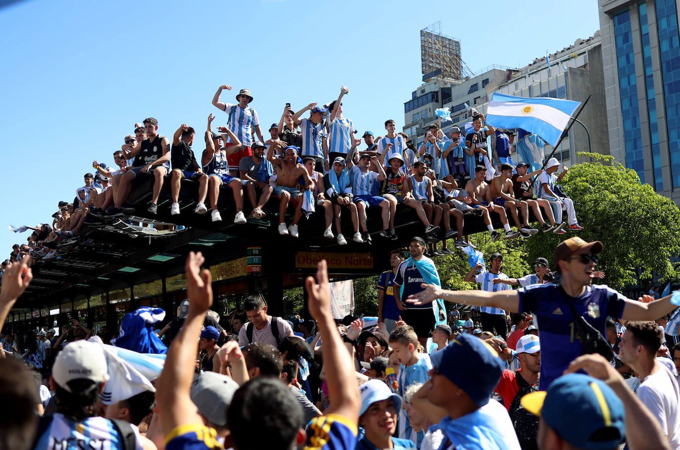 Fotos: Las imágenes más icónicas de la celebración de Argentina