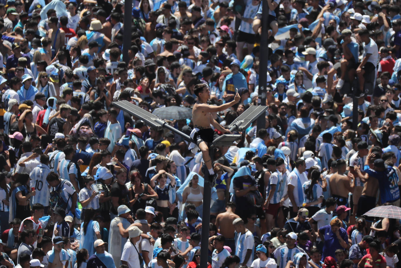 Fotos: Las imágenes más icónicas de la celebración de Argentina
