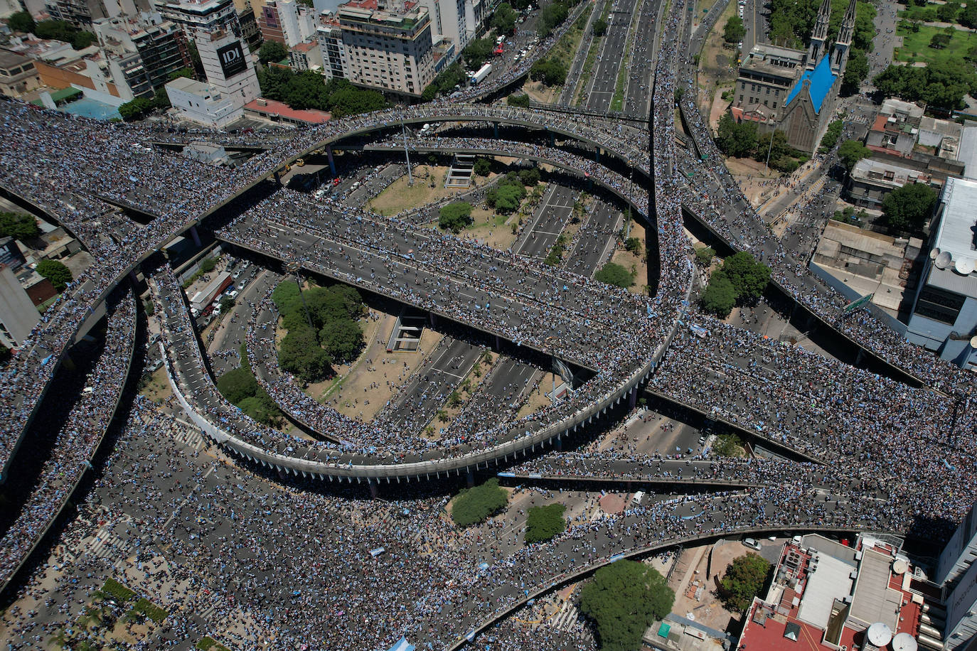 Fotos: Las imágenes más icónicas de la celebración de Argentina