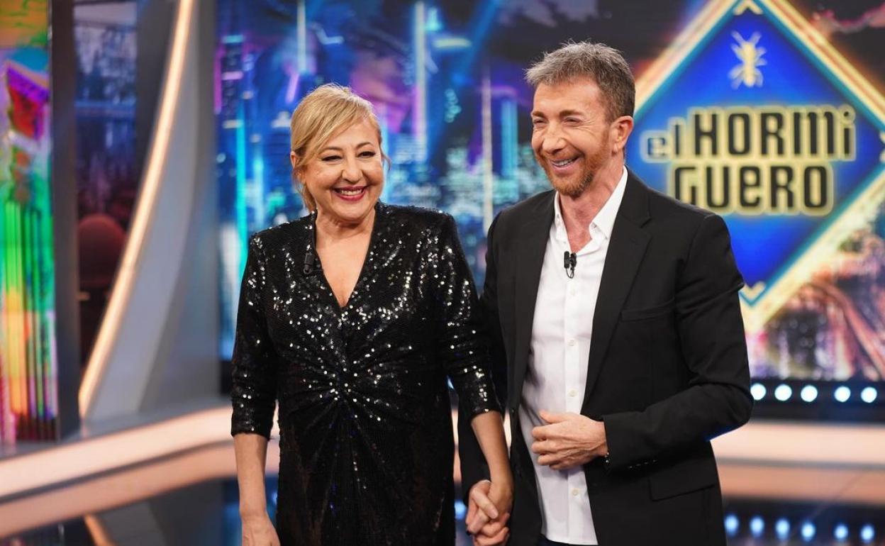 Carmen Machi visita 'El Hormiguero 3.0'. 