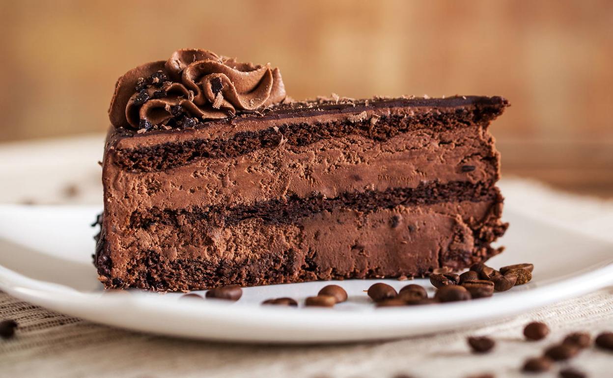 Imagen genérica de una tarta de chocolate.