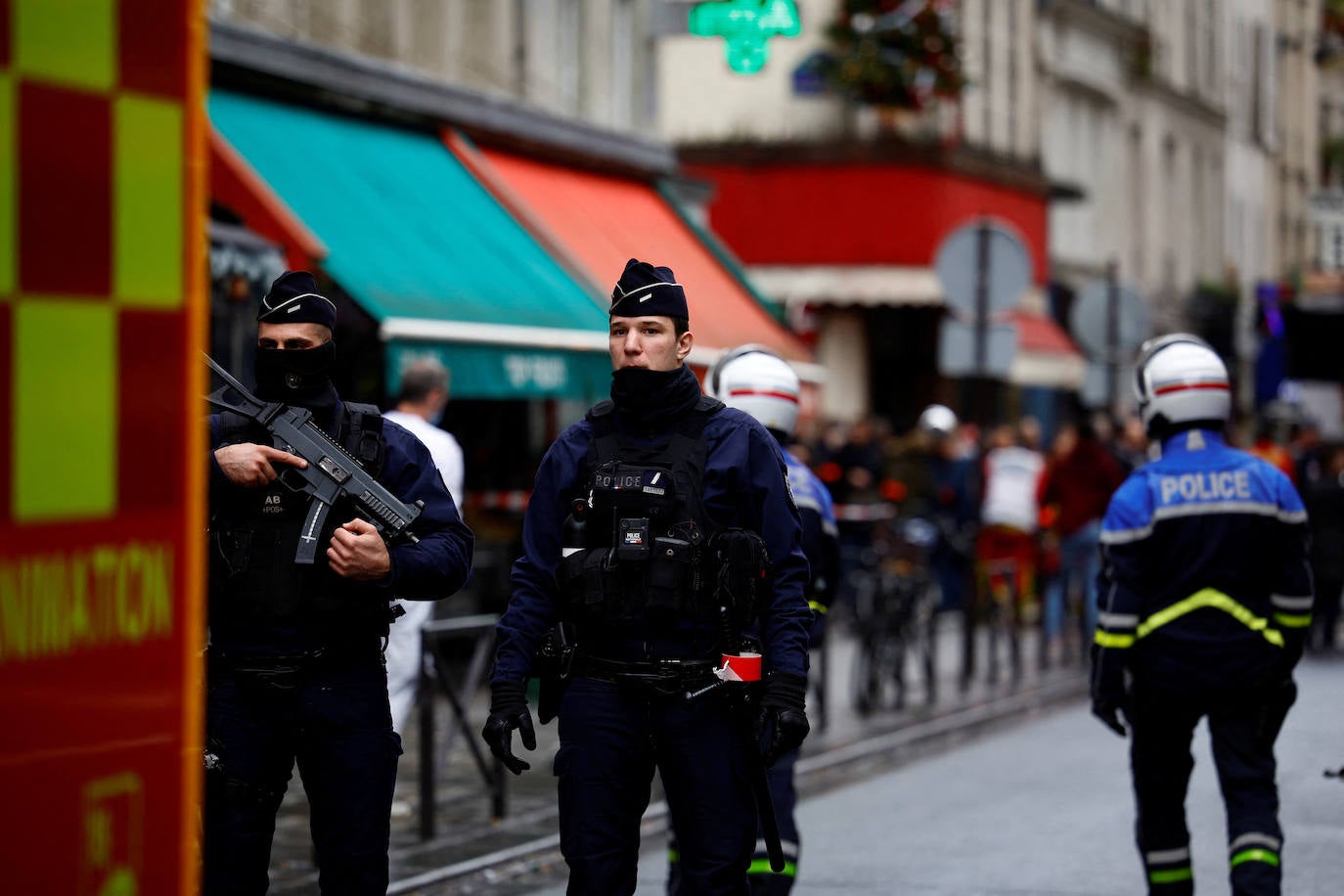 Fotos: Tiroteo en el centro de París