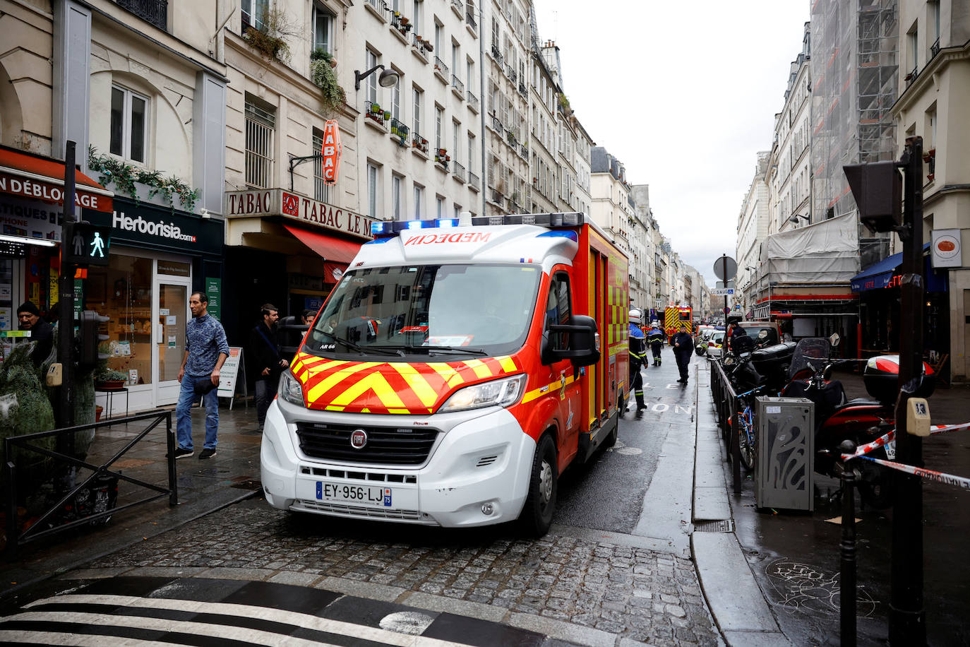 Fotos: Tiroteo en el centro de París