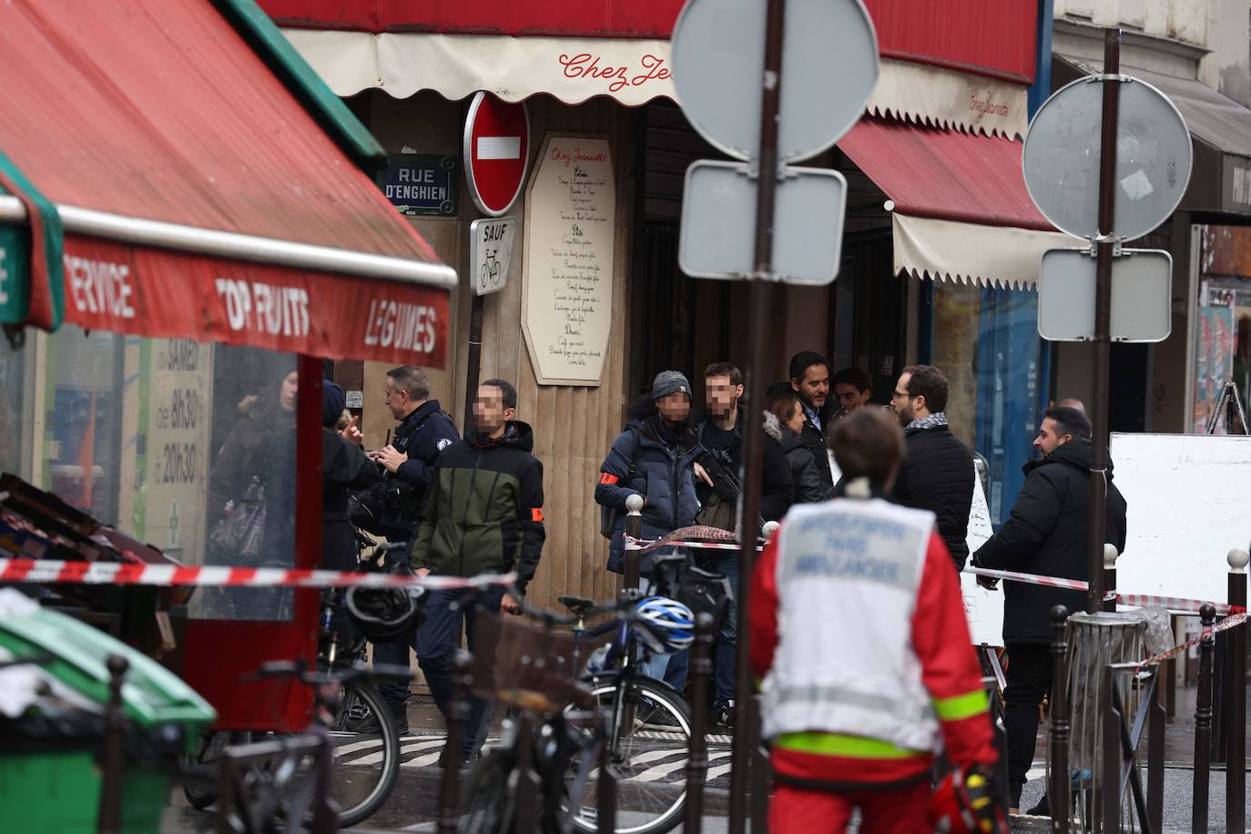 Fotos: Tiroteo en el centro de París