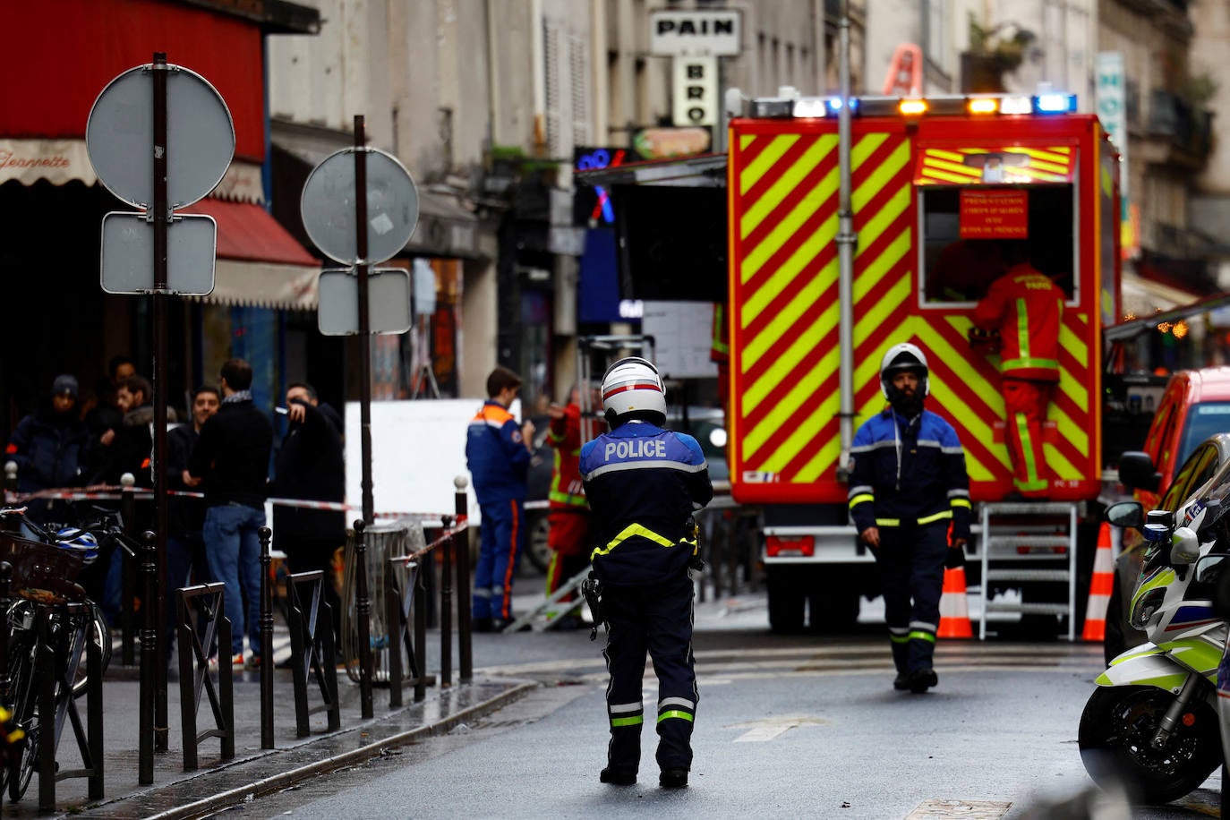 Fotos: Tiroteo en el centro de París