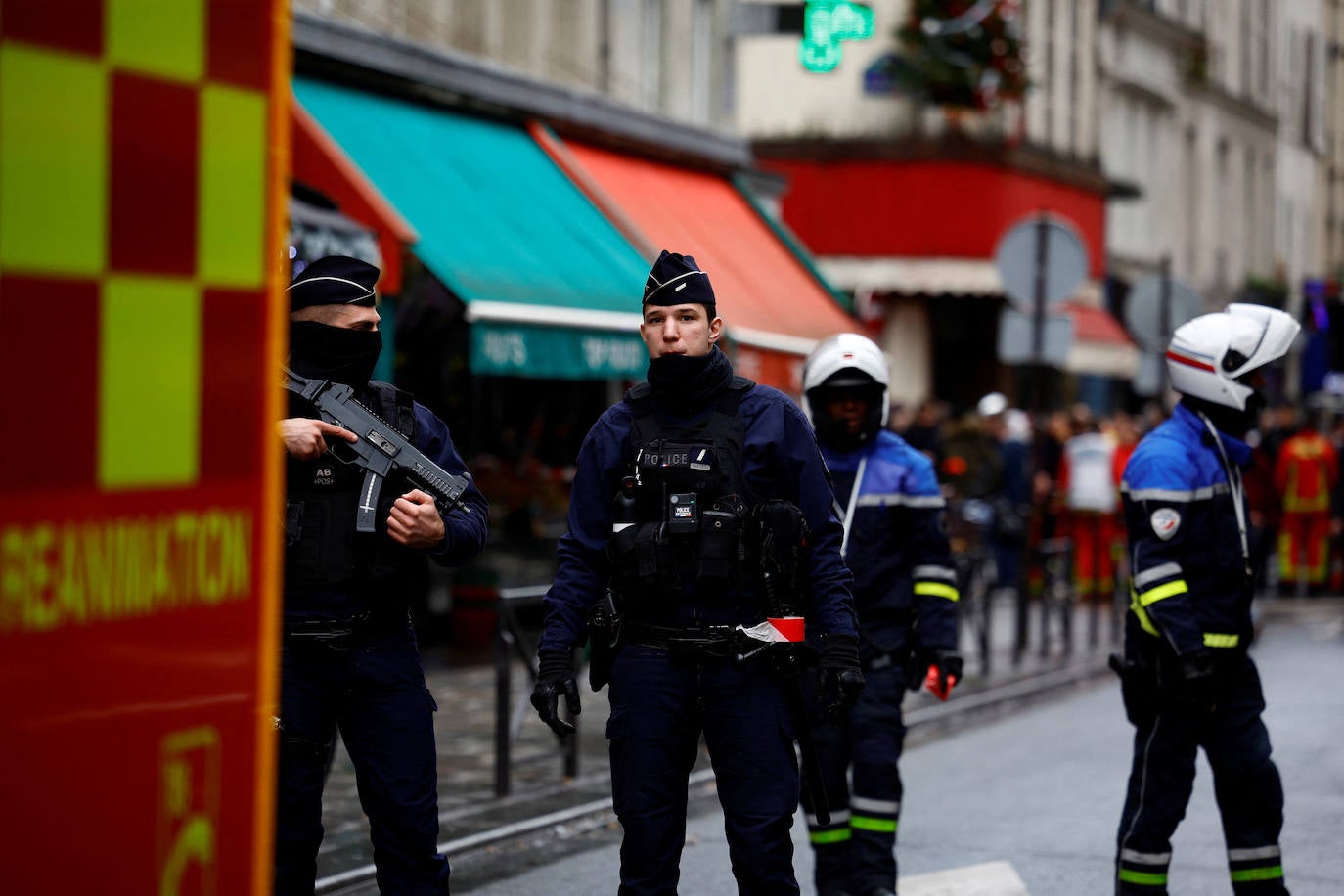 Fotos: Tiroteo en el centro de París