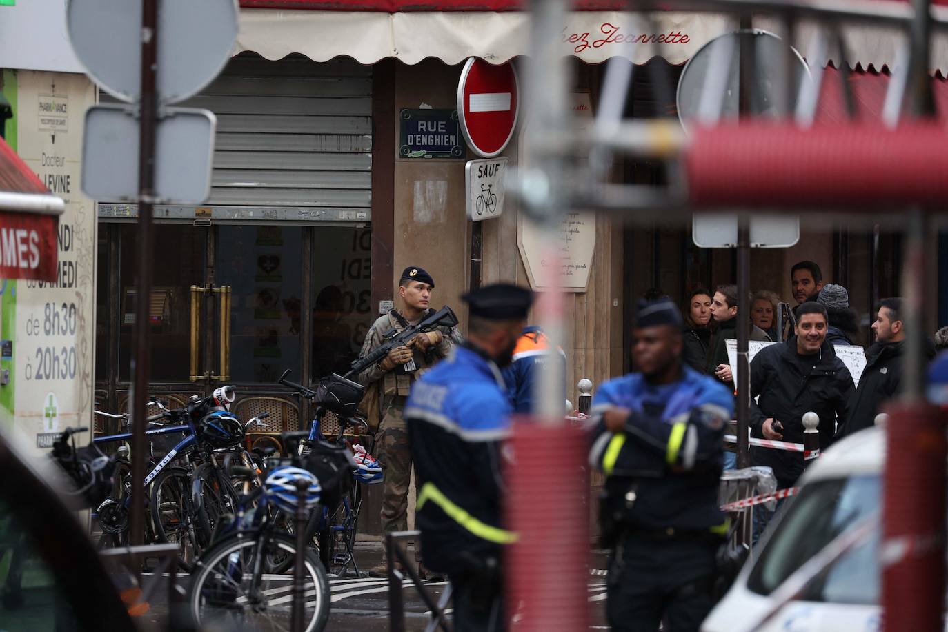 Fotos: Tiroteo en el centro de París