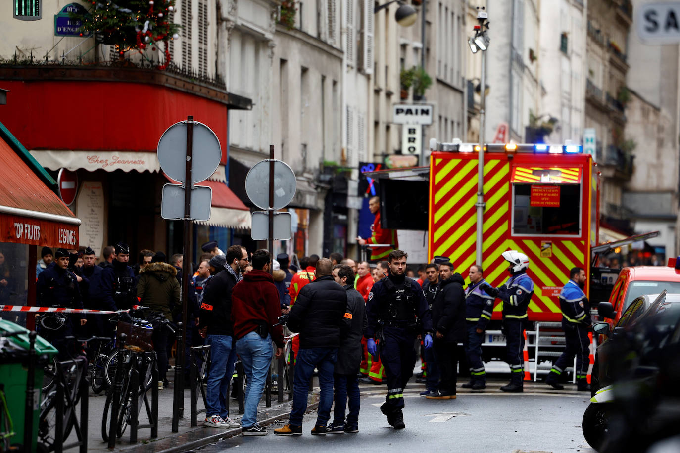 Fotos: Tiroteo en el centro de París