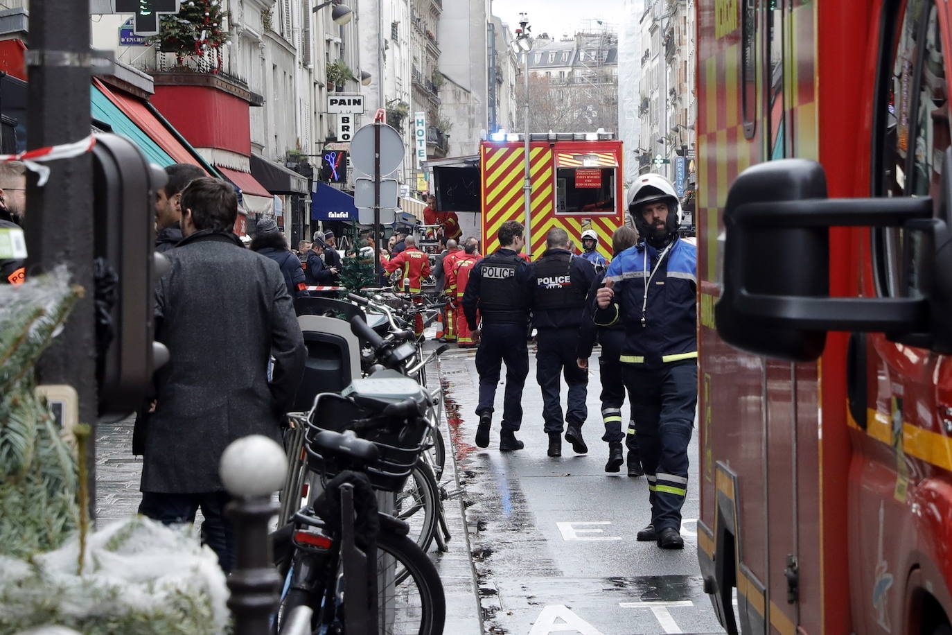 Fotos: Tiroteo en el centro de París