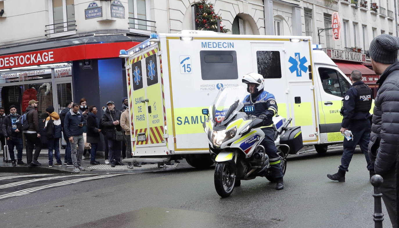 Fotos: Tiroteo en el centro de París