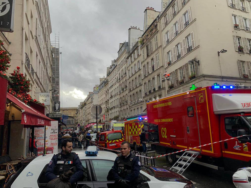 Fotos: Tiroteo en el centro de París