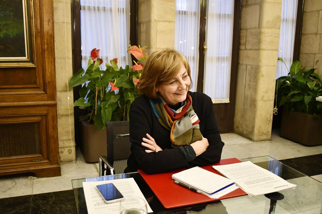 Monteserín en su despacho. 