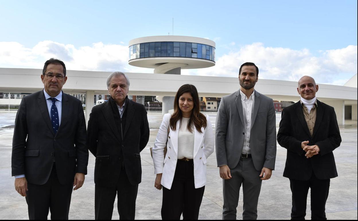 Orlando Alonso, Guillermo Ulacia, Sheila Méndez, Alberto Sánchez y Nicolás de Abajo.