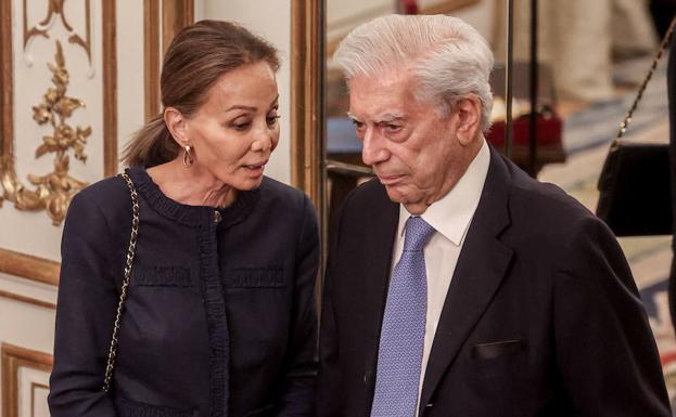 Isabel Preysler anuncia que se separa «definitivamente» de Mario Vargas Llosa