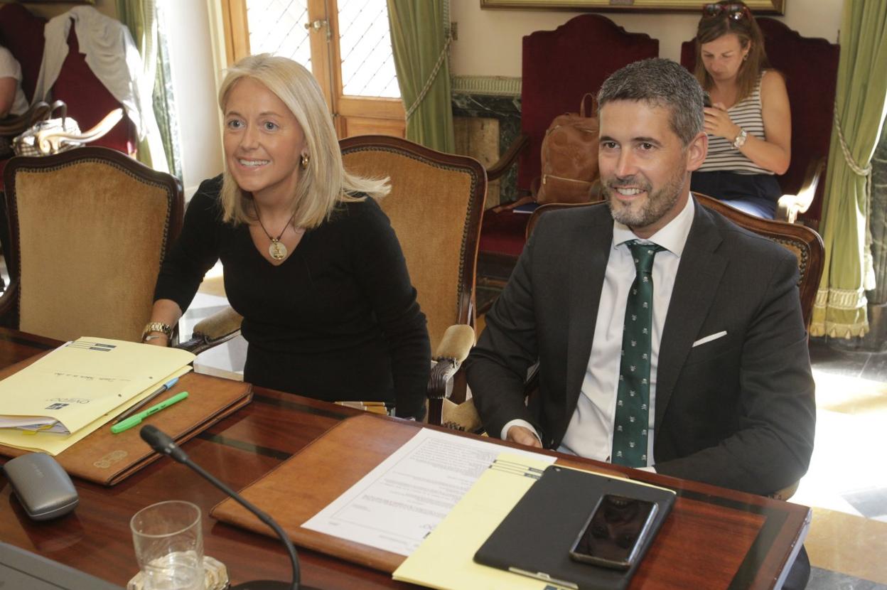 Cristina Coto y Hugo Huerta en una imagen de archivo. 