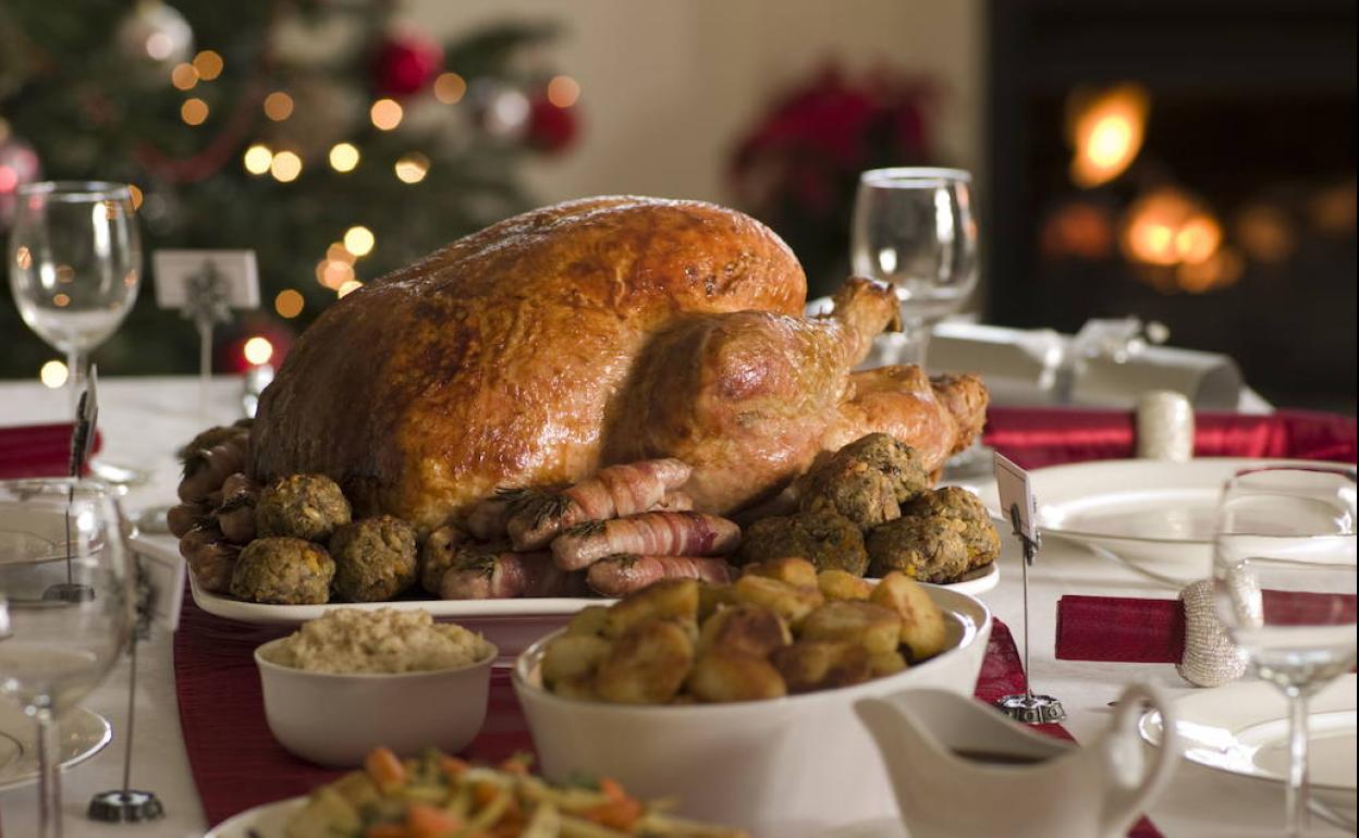 Las Navidades son sinónimo de comidas copiosas 