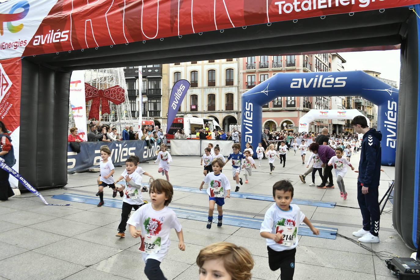 Fotos: Los más pequeños abrieron la competición en Avilés