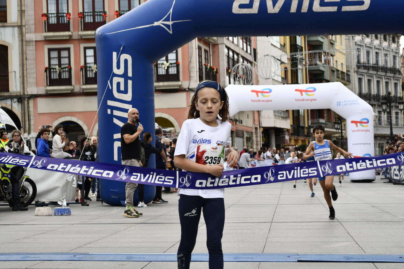 Fotos: Los más pequeños abrieron la competición en Avilés