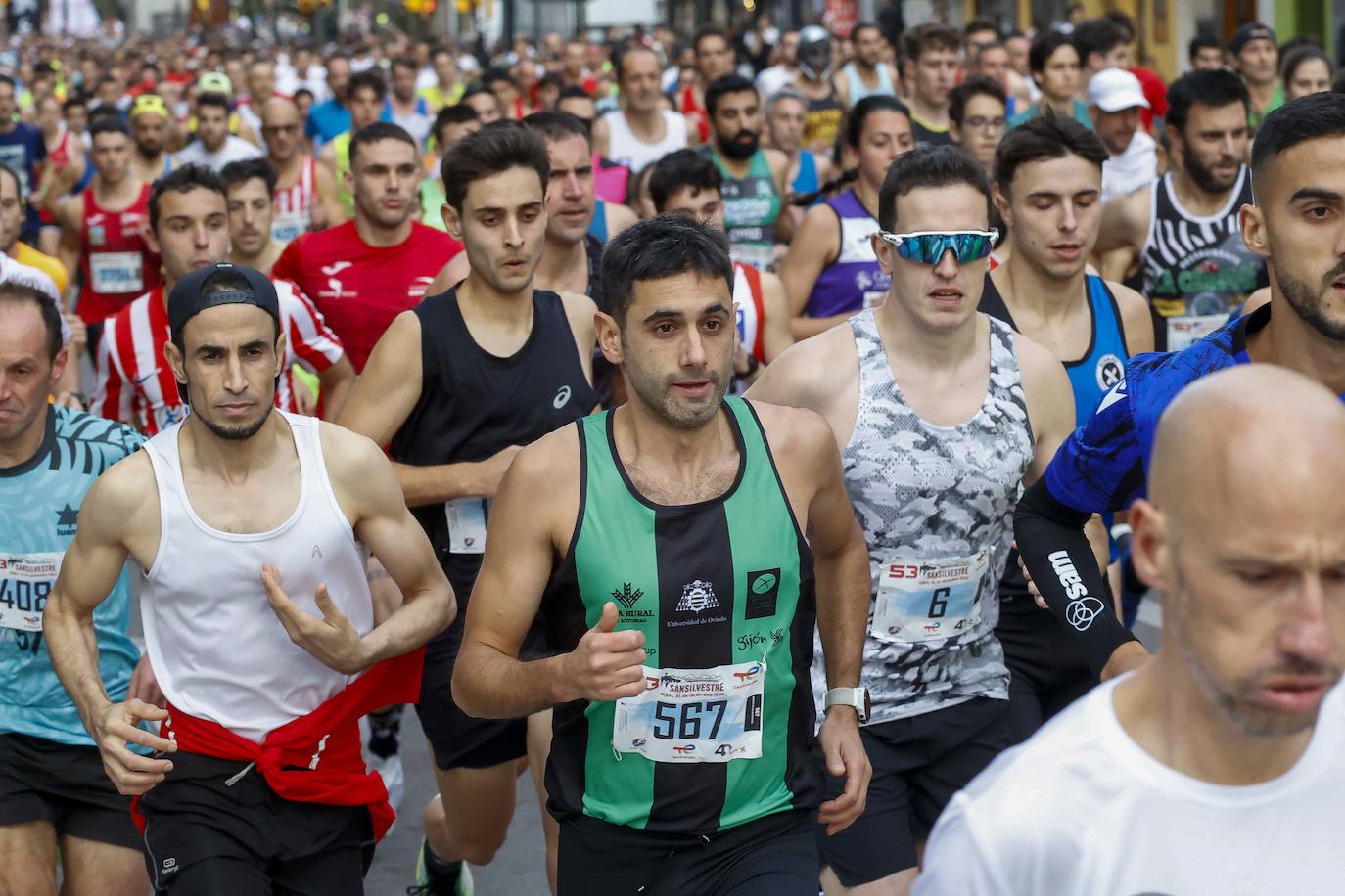 Fotos: Gijón, la más multitudinaria de toda Asturias