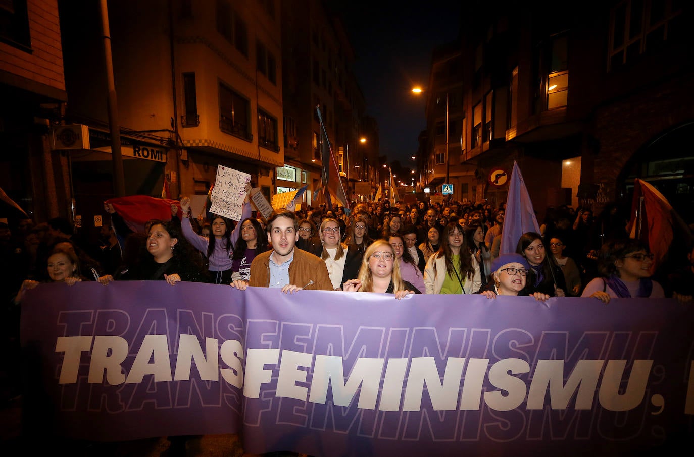 La lucha por la igualdad toma las calles de Mieres