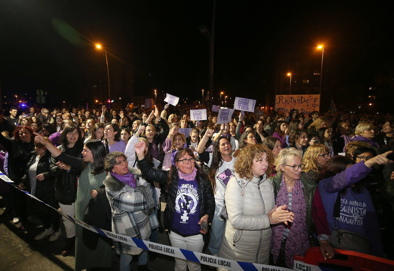 La lucha por la igualdad toma las calles de Mieres