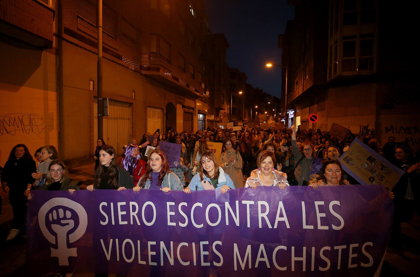 La lucha por la igualdad toma las calles de Mieres