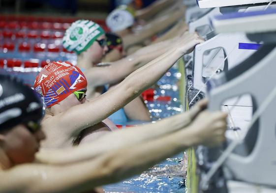 Segunda jornada del campeonato de natación infantil