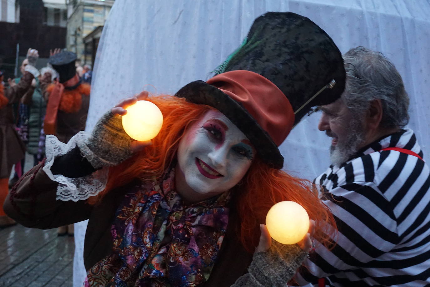 Diversión y colorido en el carnaval de Cangas de Onís