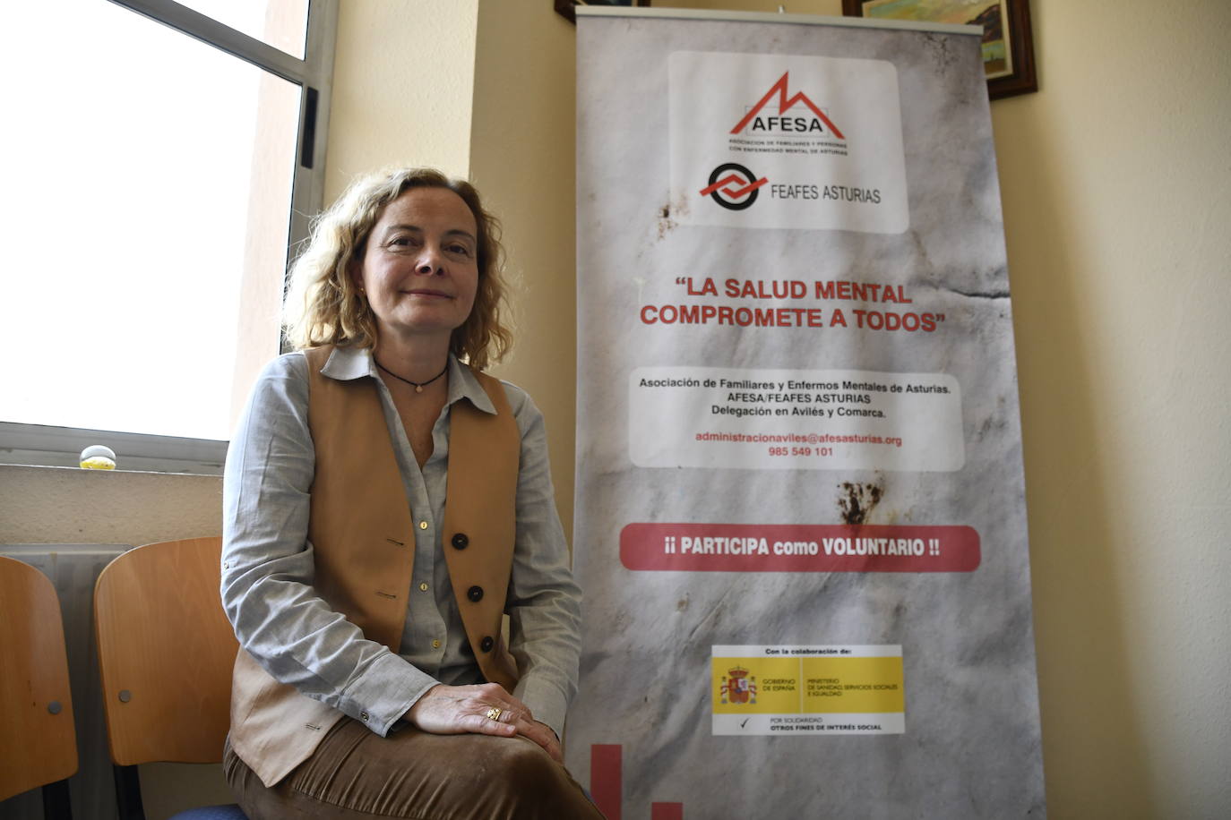 Ana Isabel Castro, psicóloga de la clínica de Afesa.