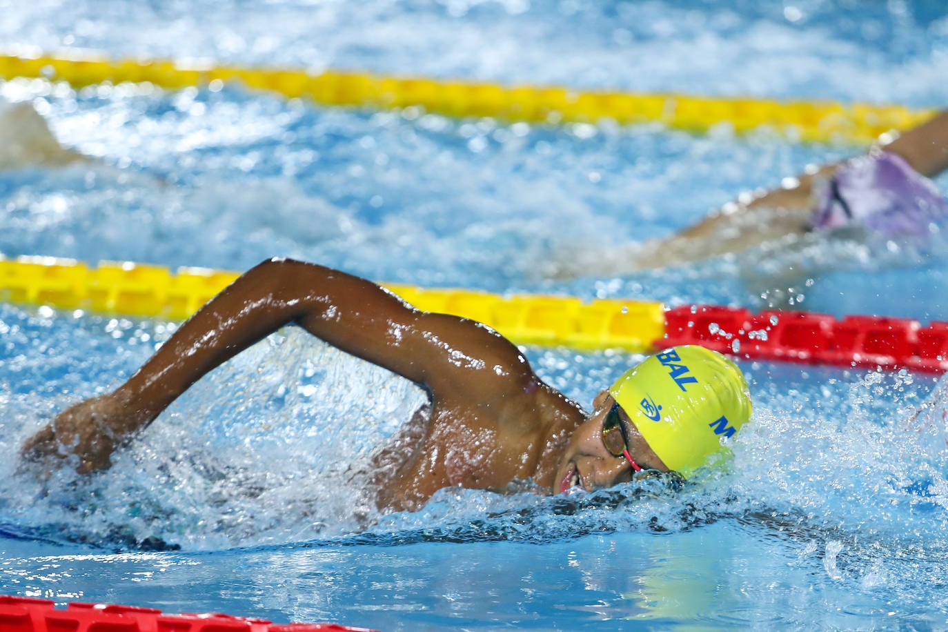 Última jornada del campeonato de natación infantil