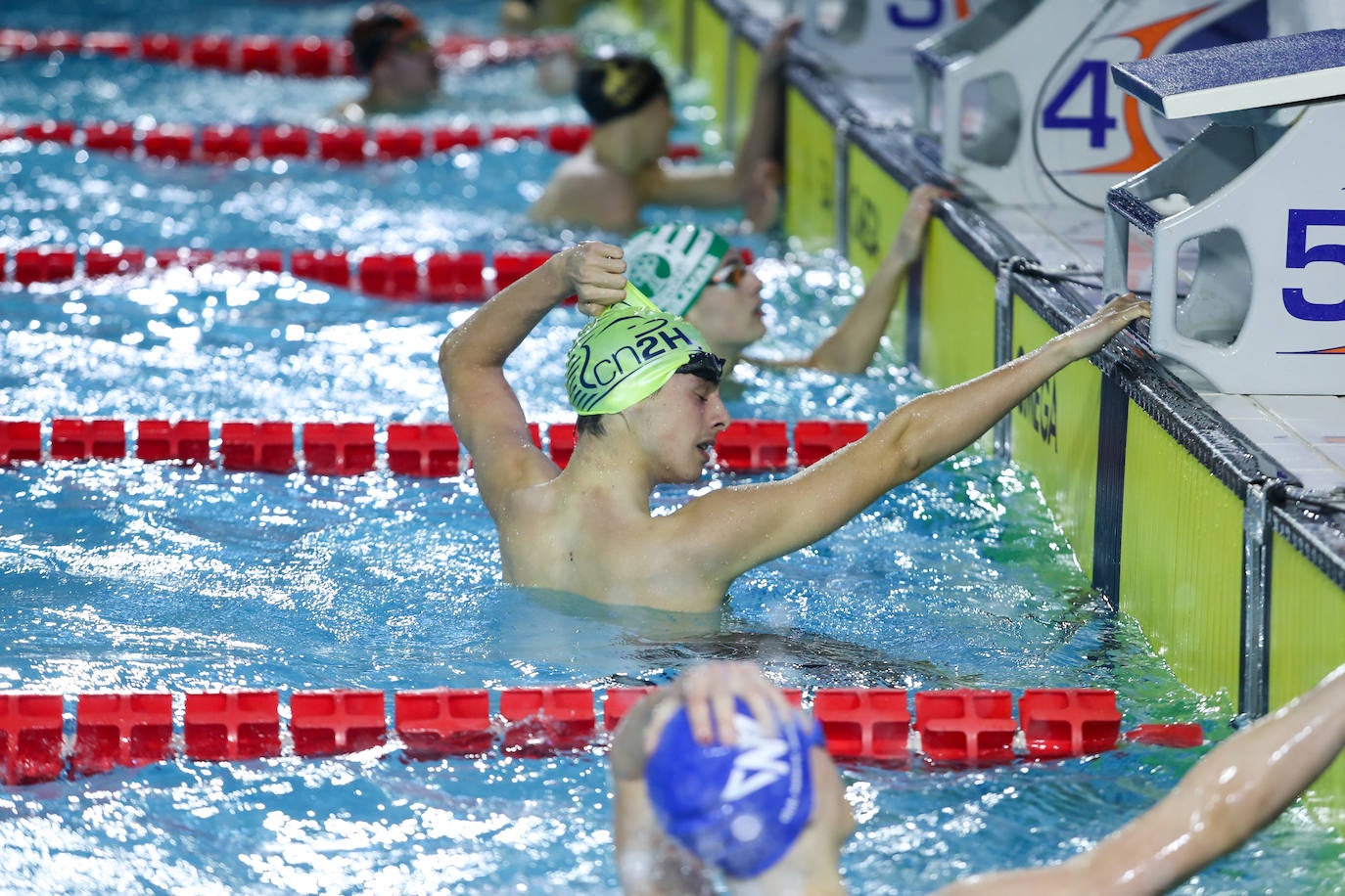 Última jornada del campeonato de natación infantil